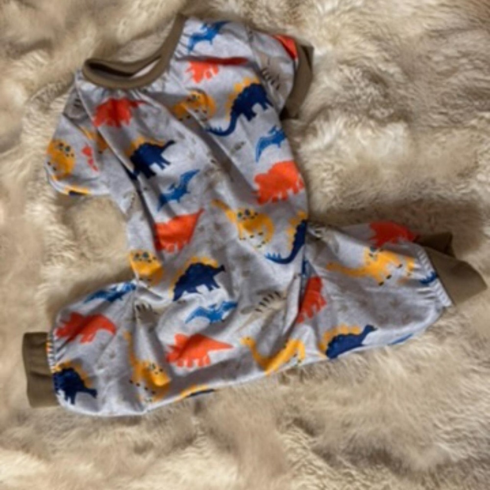 NWOT Dinosaur Pet Pajamas Size Small
